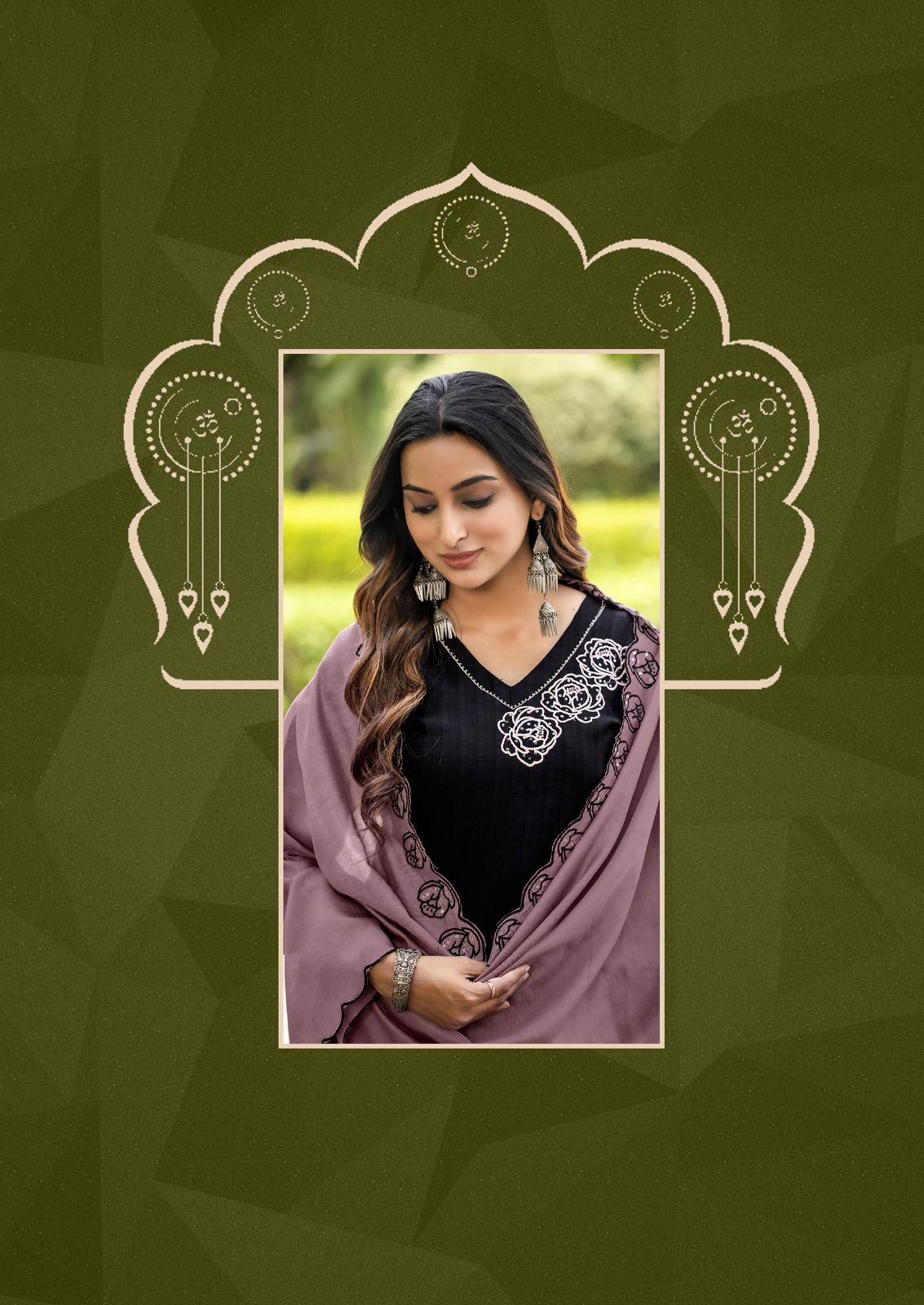 MITTO ELITE 3 PCS READYMADE HAND WOK KURTI SERIES1001-1006 8