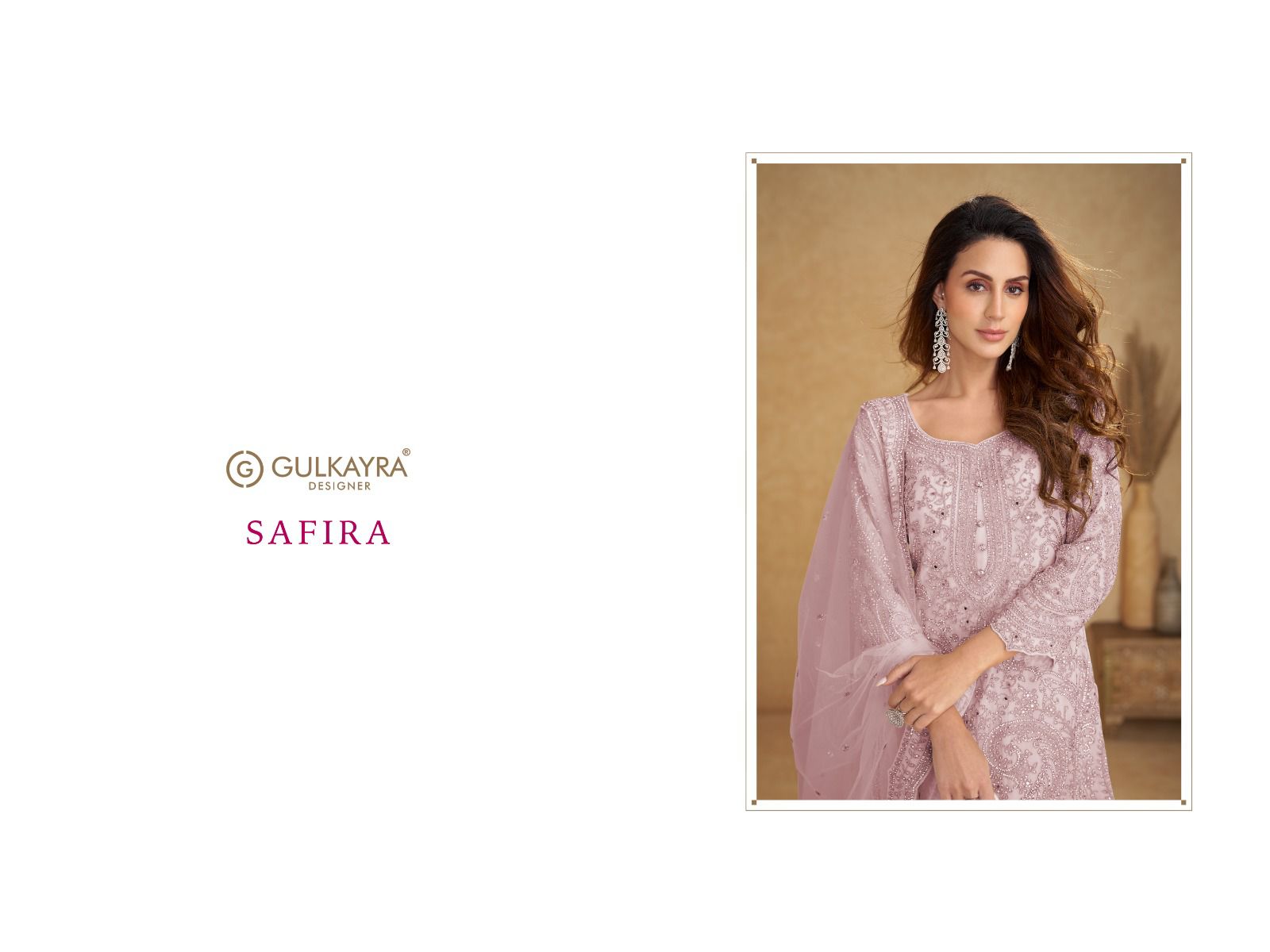 GULKAYRA DESIGNER PRESENTS SAFIRA FREE SIZE STICHED SALWAR WITH PLAZZO SERIES 7590 COLORS 3