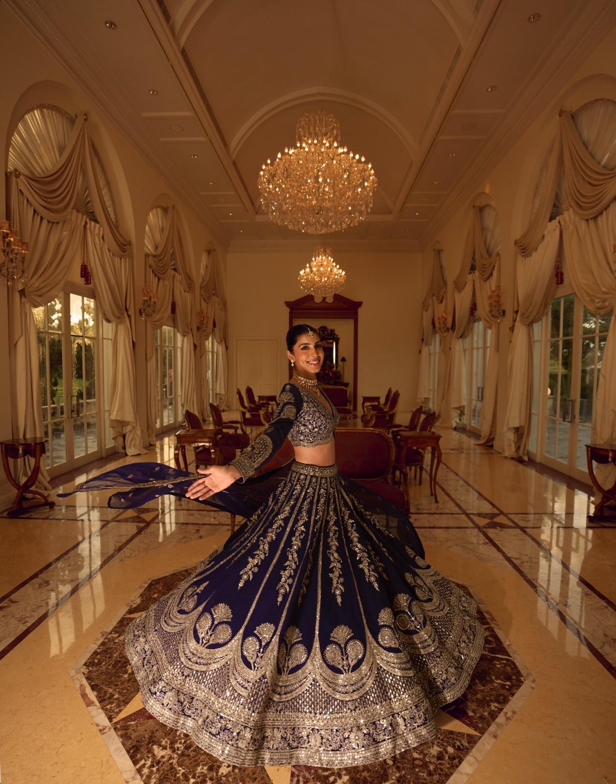 SAYURI DESIGNER PRESNT PADMINI FREE SIZE STICHED LEHENGA WEDING SEIRES 10190-10192 3