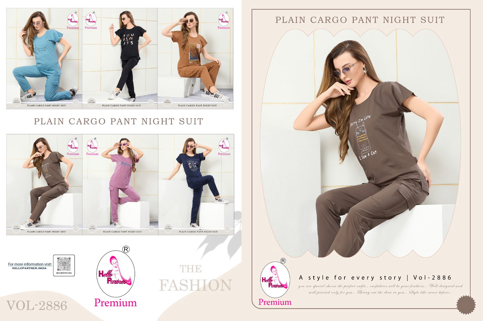 Trendy Night Suit for Daily Wear  Cargo cordset concept 2