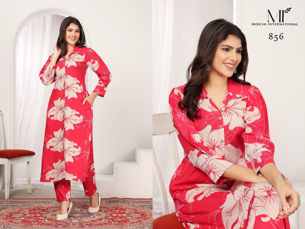 Moksh international present Elegant Co-Ord Cord Set for Women Wonder vol 01 6