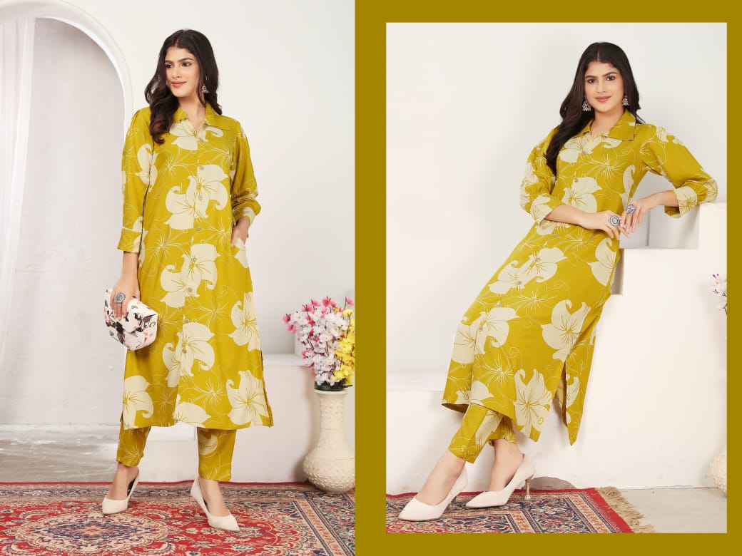 Moksh international present Elegant Co-Ord Cord Set for Women Wonder vol 01 1
