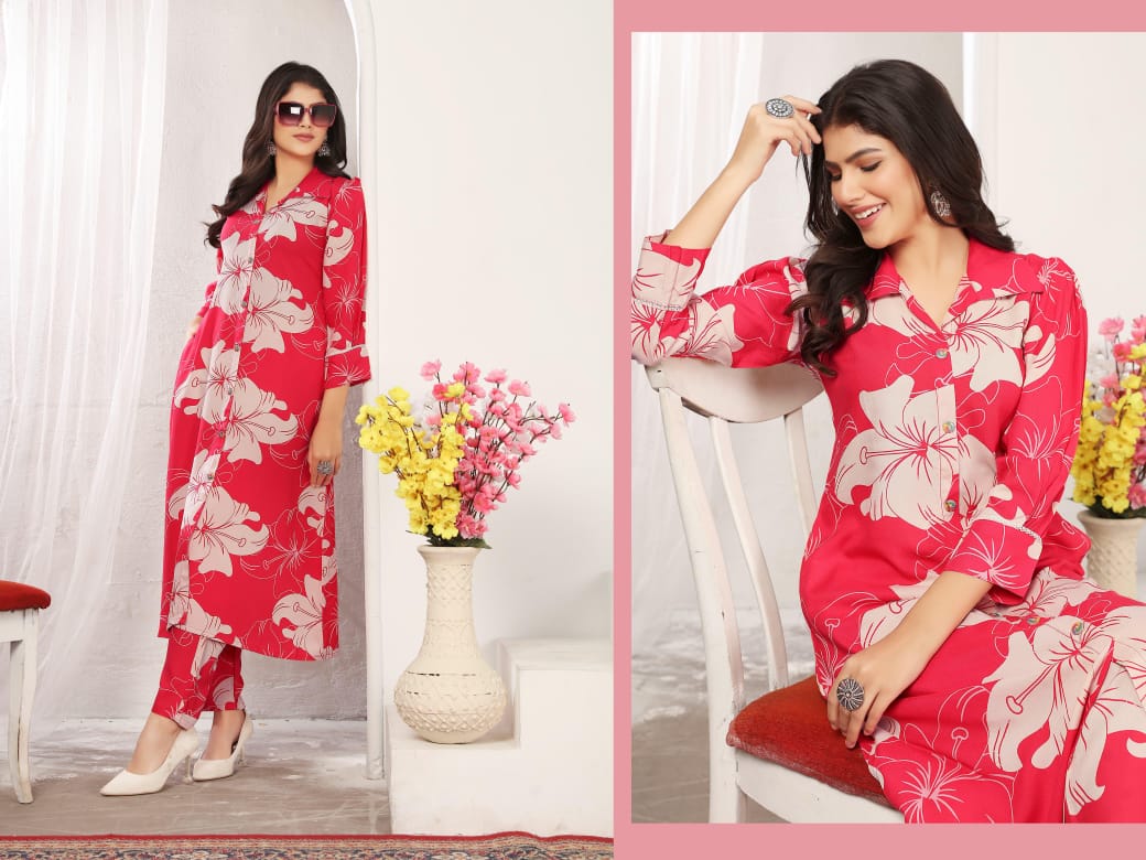 Moksh international present Elegant Co-Ord Cord Set for Women Wonder vol 01 2