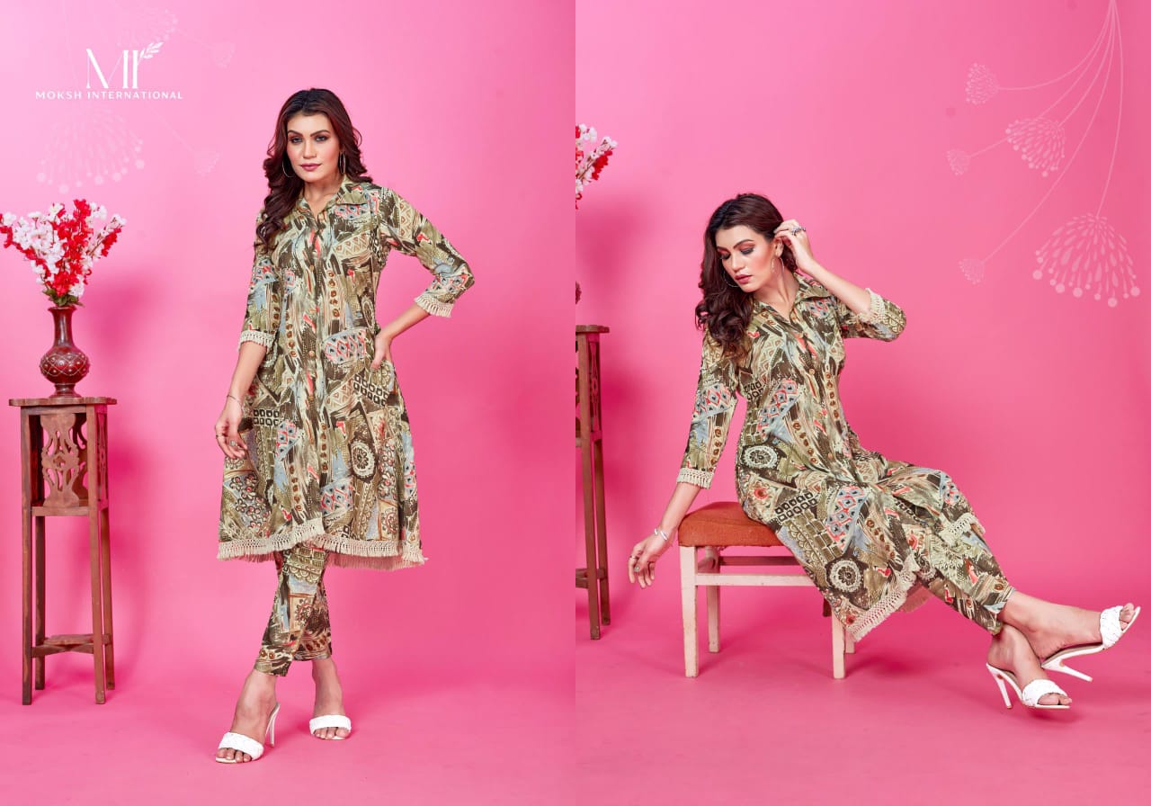 Moksh international present Elegant Co-Ord Cord Set for Women wow vol 02 6