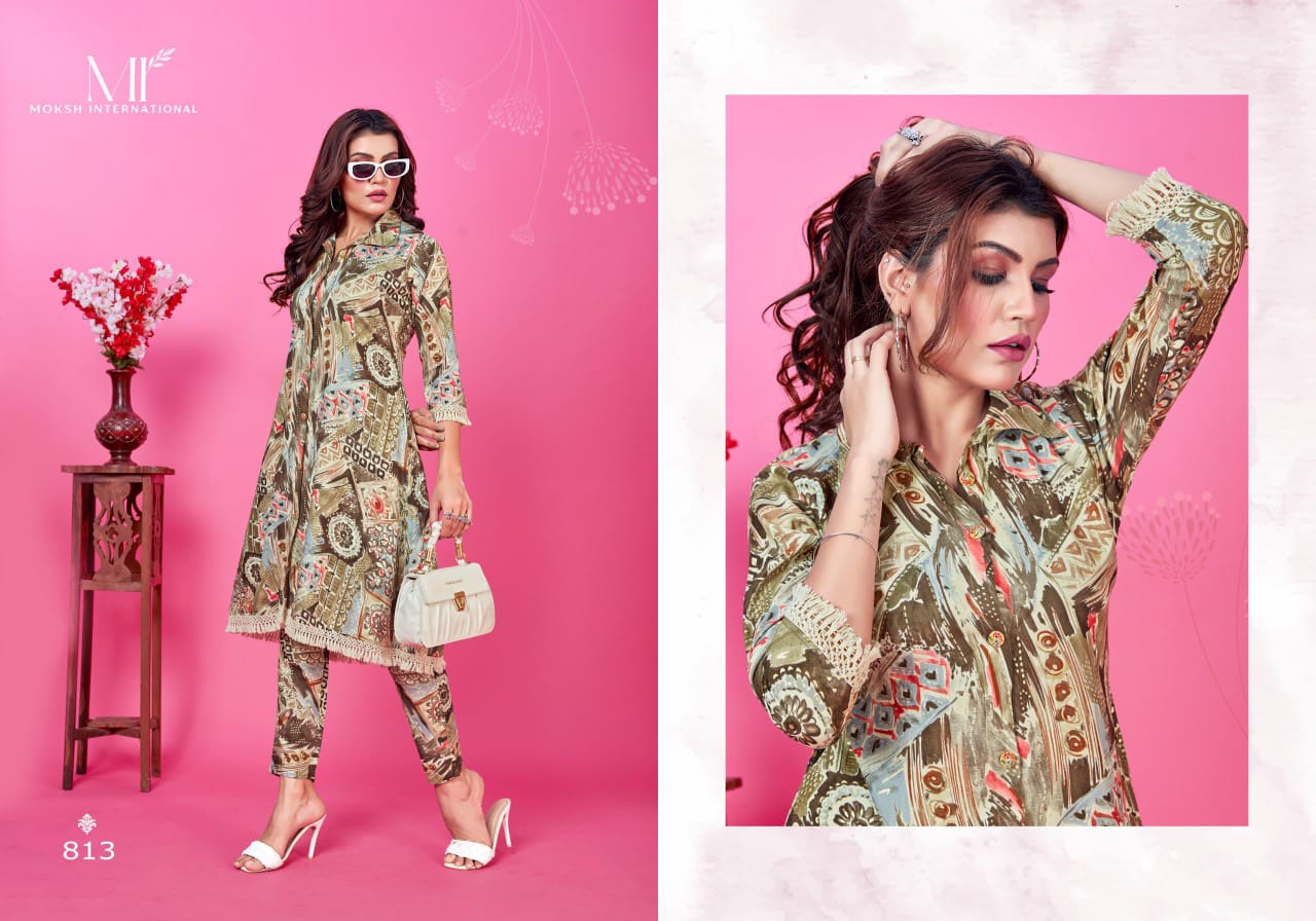Moksh international present Elegant Co-Ord Cord Set for Women wow vol 02 8
