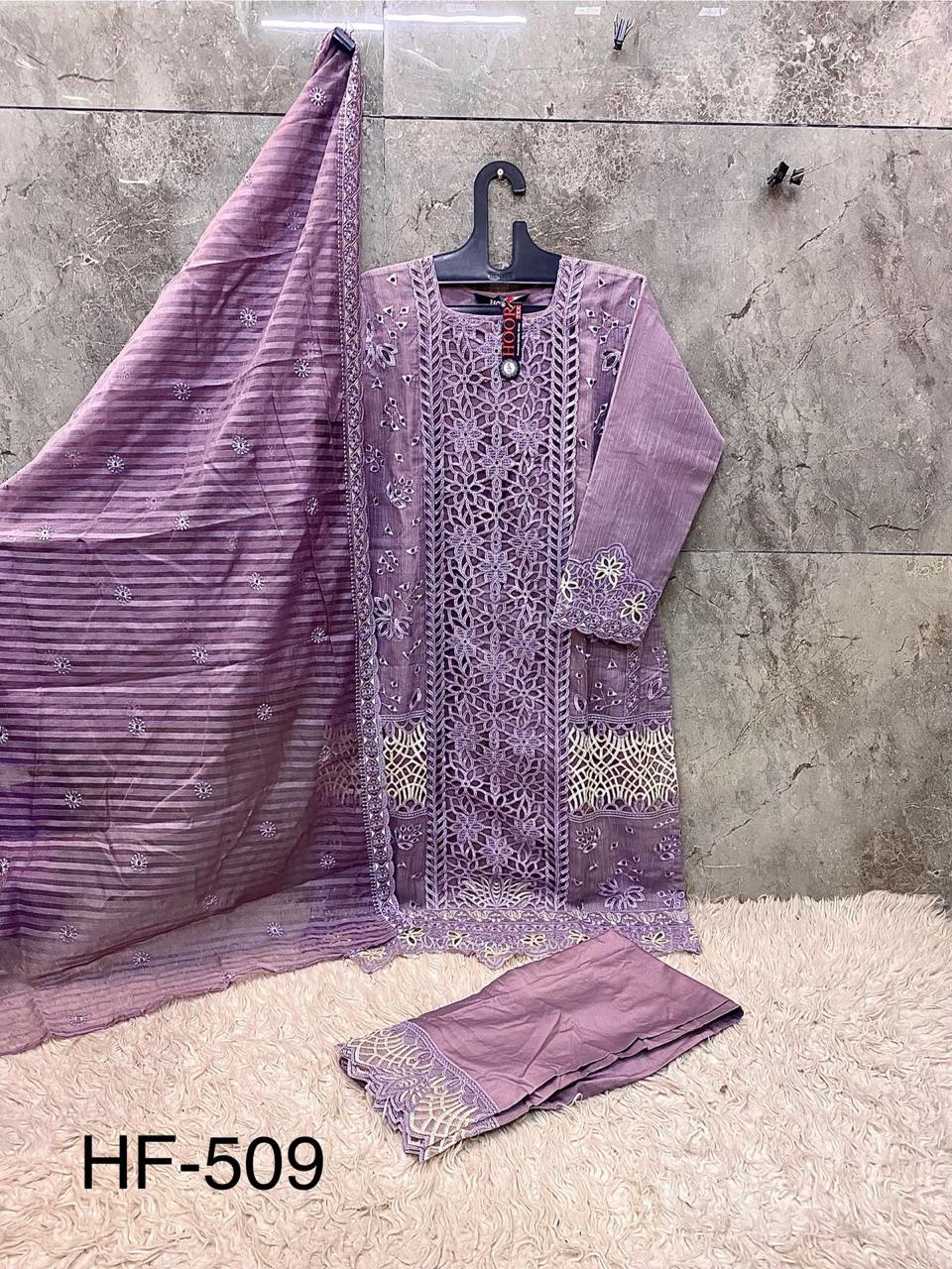 HOOR TEX PRESENT PAKISTANI READYMADE SALWAR SUIT SERIES 509 A TO D 3