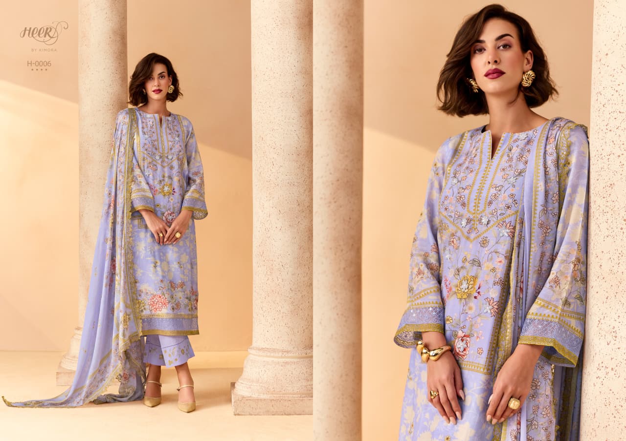 KIMORA HEER PRESENT ETERNAL UNSTICH SUIT FANCY SUIT SERIES H0001-H0006 15