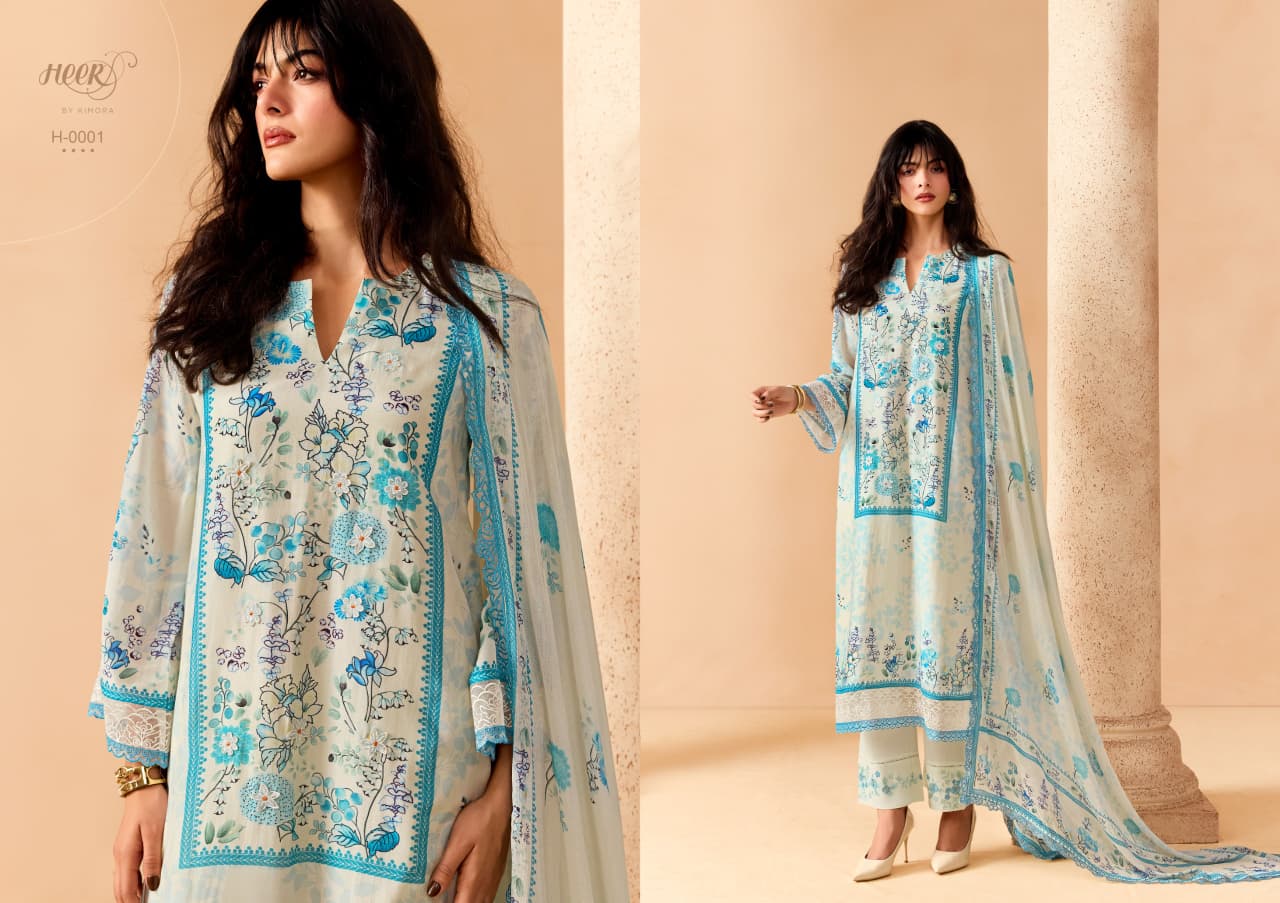 KIMORA HEER PRESENT ETERNAL UNSTICH SUIT FANCY SUIT SERIES H0001-H0006 7