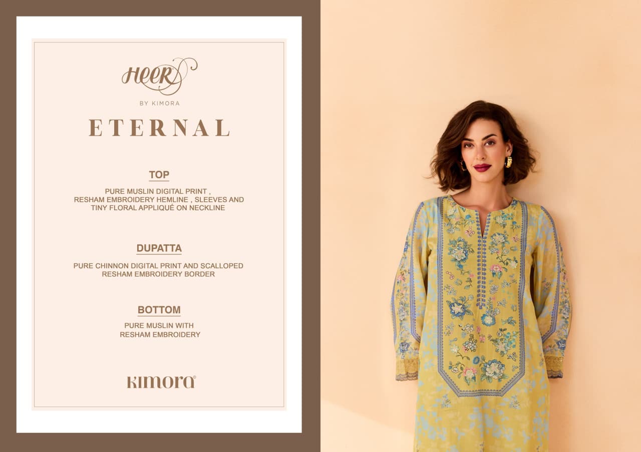 KIMORA HEER PRESENT ETERNAL UNSTICH SUIT FANCY SUIT SERIES H0001-H0006 3