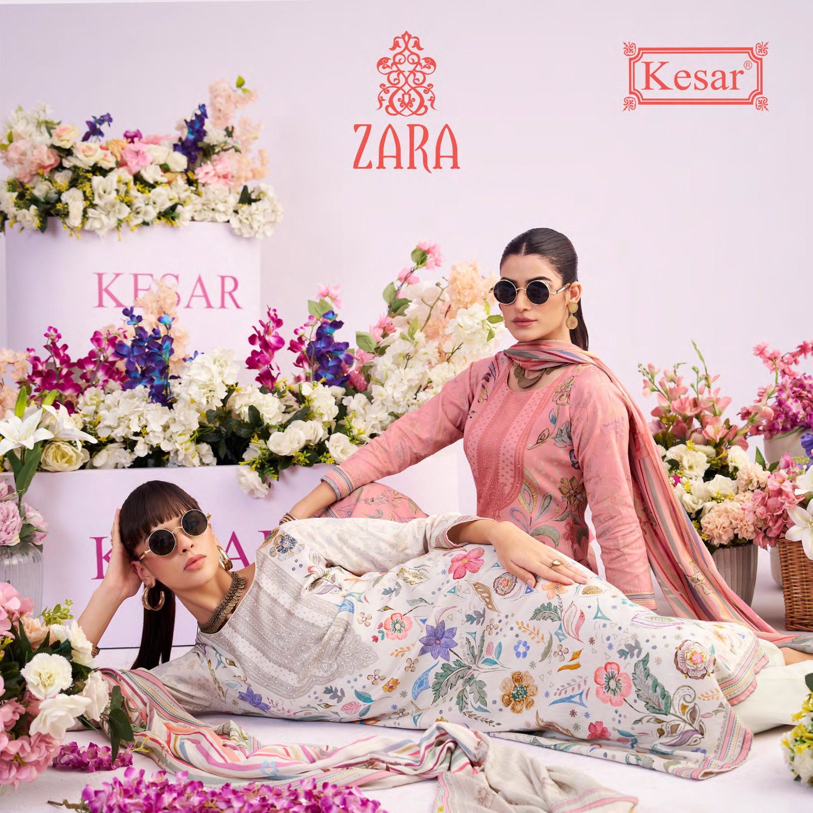 KESAR  PRESNET ZARA  UNSTICH SUIT SERIES 66001-66006 17