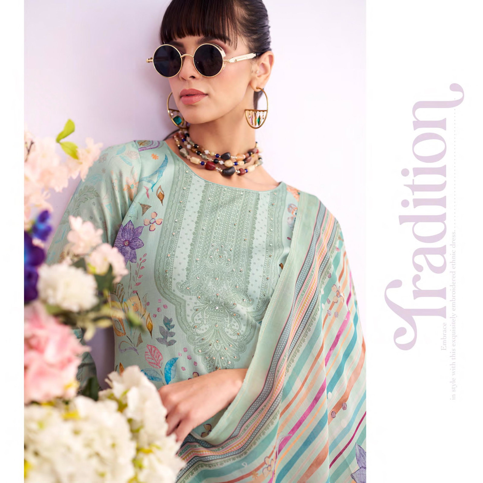 KESAR  PRESNET ZARA  UNSTICH SUIT SERIES 66001-66006 14