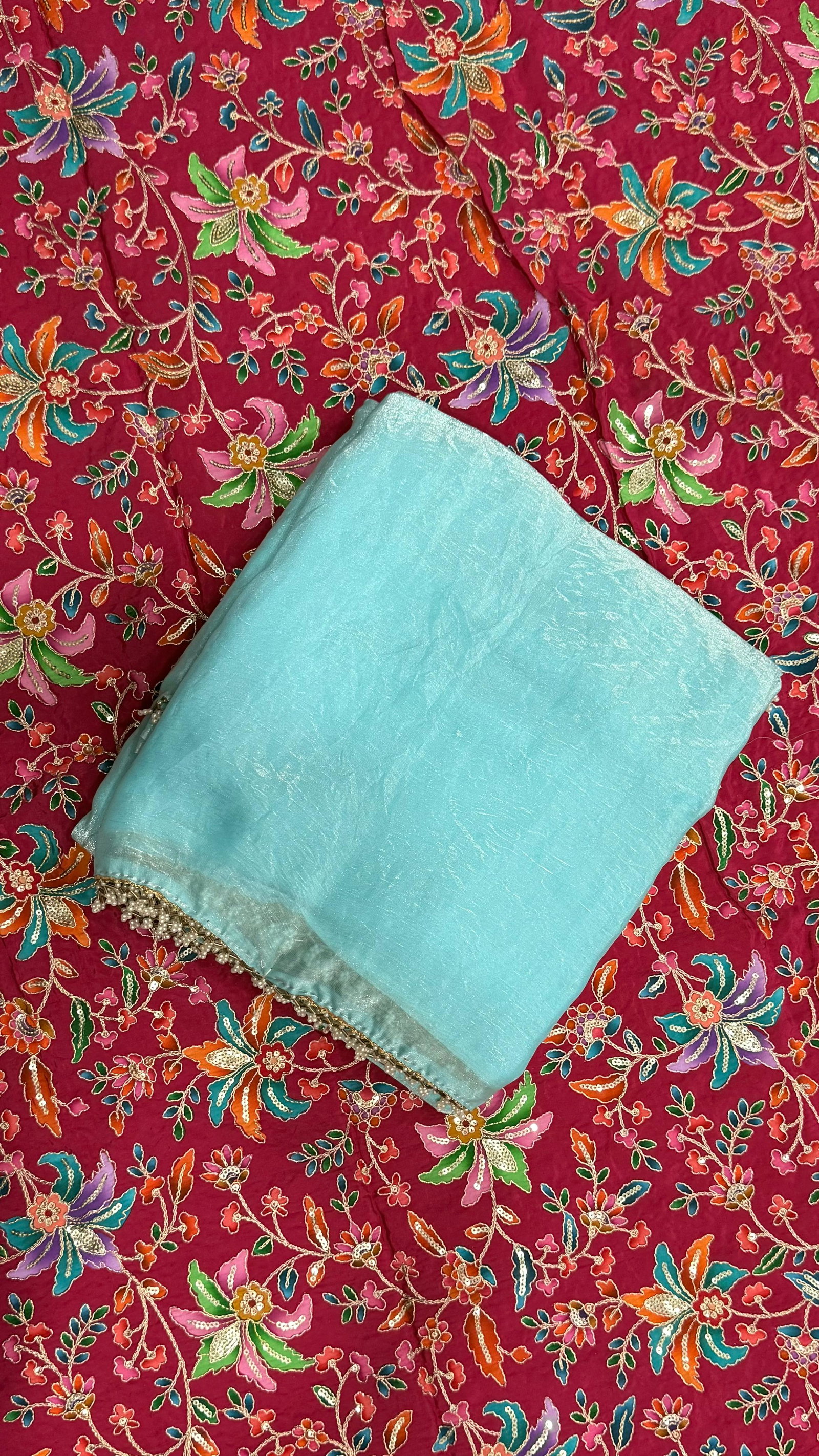 NEW COLLCETION FANCY LIGHT WEIGHT WEIGTLESS SAREES BY DG 5