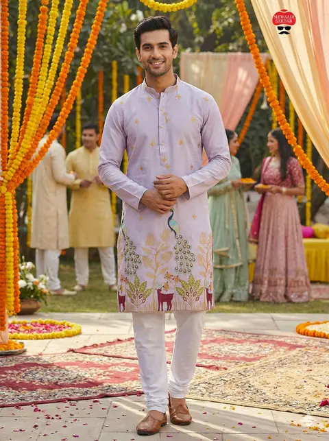 Wedding & Party Wear Kurta Pyjama for Men 3