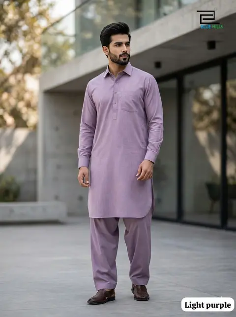 Men’s Pathani Kurta Salwar in Premium Cotton 6