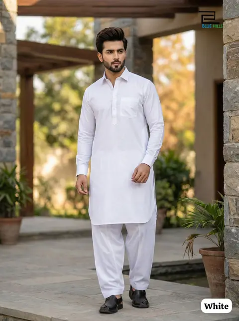 Men’s Pathani Kurta Salwar in Premium Cotton 3