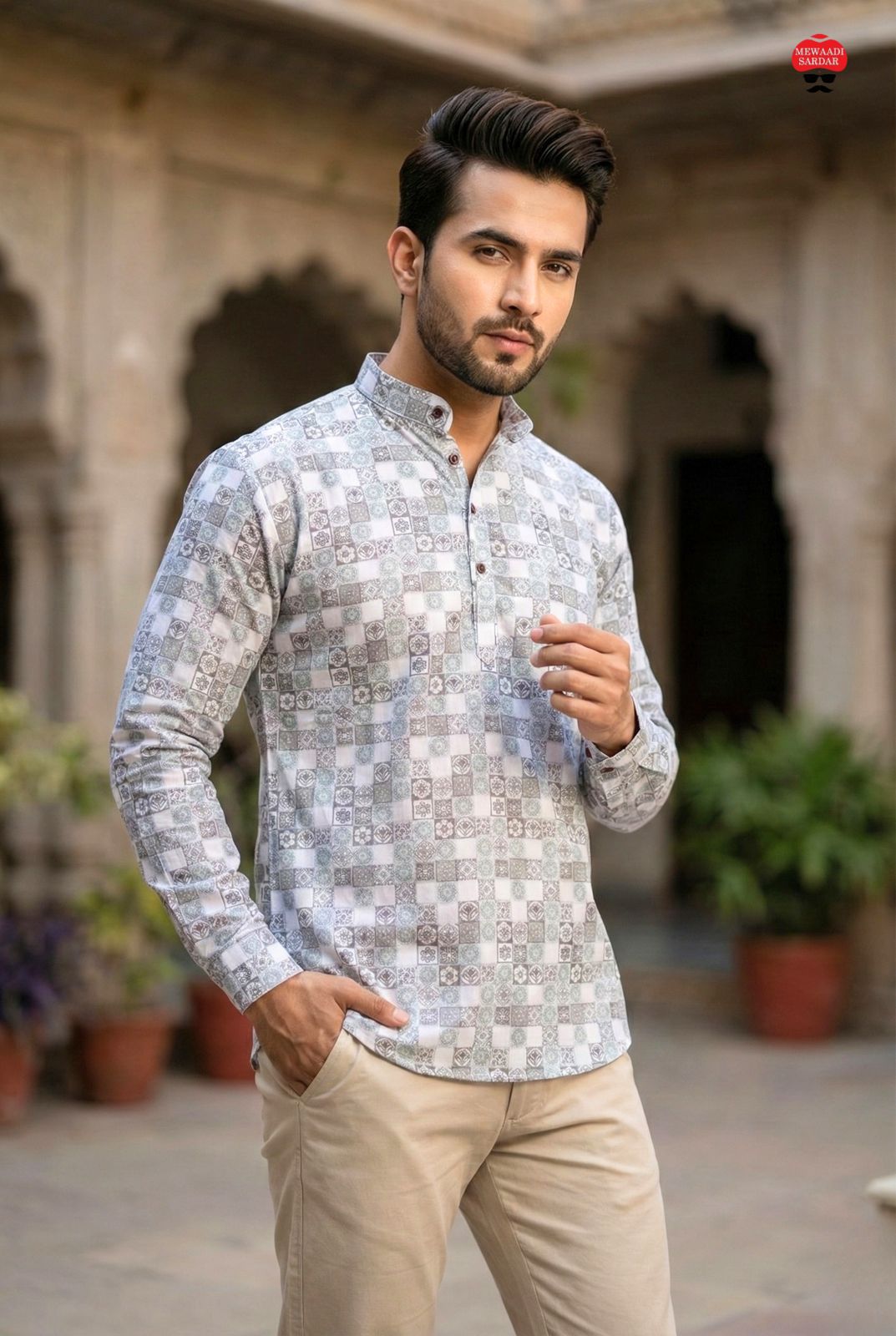 Collage and Office wear Modern Shirt Style Kurta 1