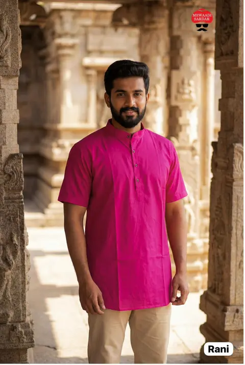 Short Kurta half sleeves for every celebration and casual wear 4