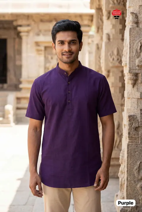 Short Kurta half sleeves for every celebration and casual wear 3