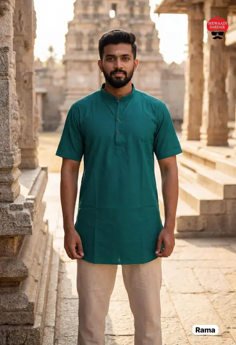 Short Kurta half sleeves for every celebration and casual wear 2
