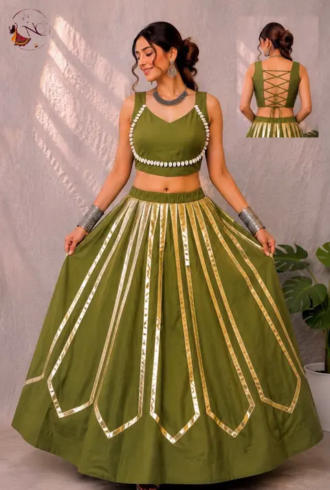 Navratri Designer Lehenga Choli Set | Garba Dandiya Festival Wear 10