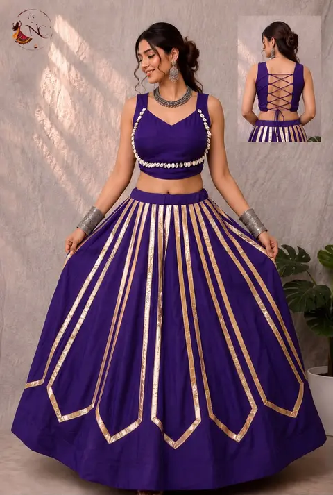 Navratri Designer Lehenga Choli Set | Garba Dandiya Festival Wear 8