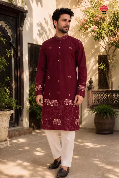 Designer Ethnic Kurta Set for Weddings & Celebrations 8
