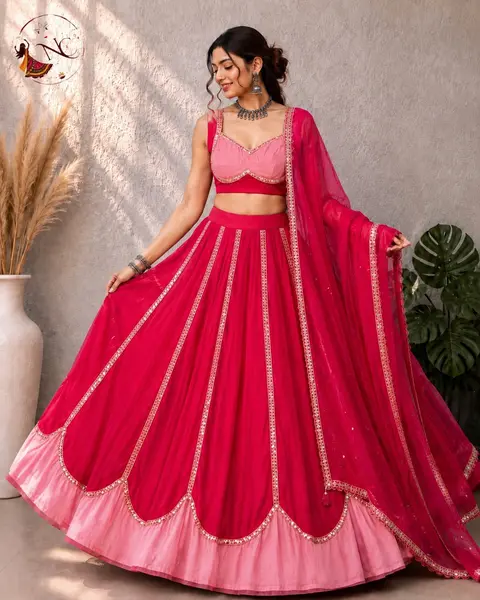 Designer Navratri Garba Lehenga Choli Set 4