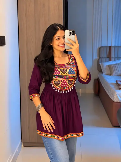 most Trending Kediya top for navratri 3