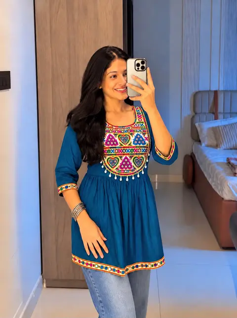 most Trending Kediya top for navratri 6
