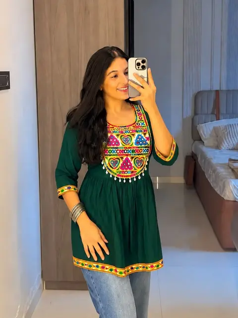 most Trending Kediya top for navratri 5