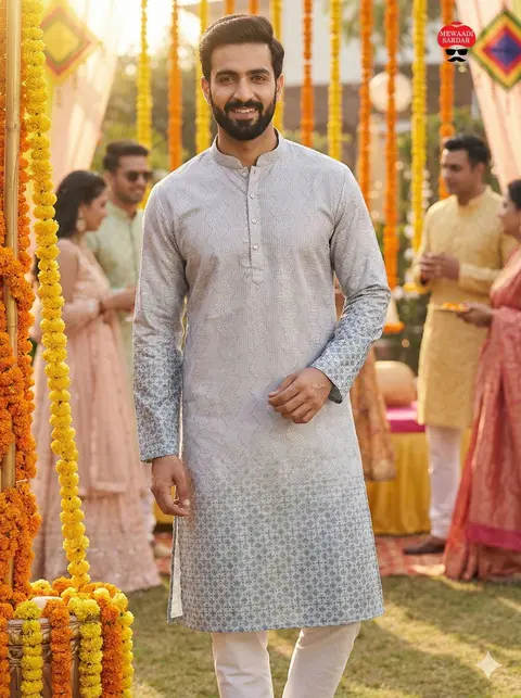 Traditional Men’s Kurta pyjama for Festivals & Parties 2