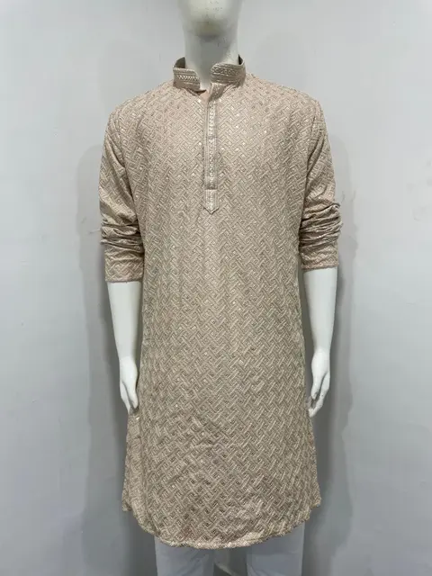 Latest Men’s Embroidered Rayon Kurta Pyjama Collection 2
