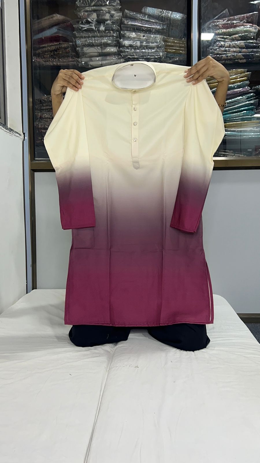 Party Wear Rayon Printed Kurta Pyjama for Men 1