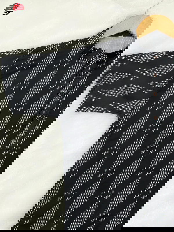 New Arrival Men’s Half Sleeve Cotton Short Kurta