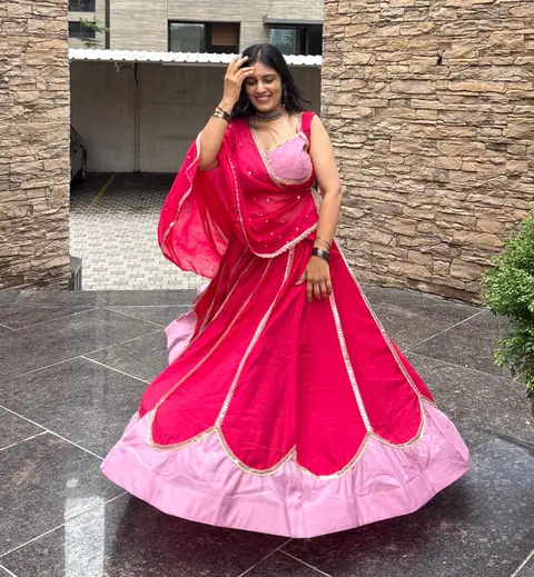 Designer Navratri Garba Lehenga Choli Set 2