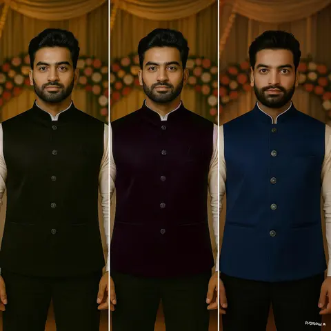 Festive Wear Koti for Men – Wedding Collection 3