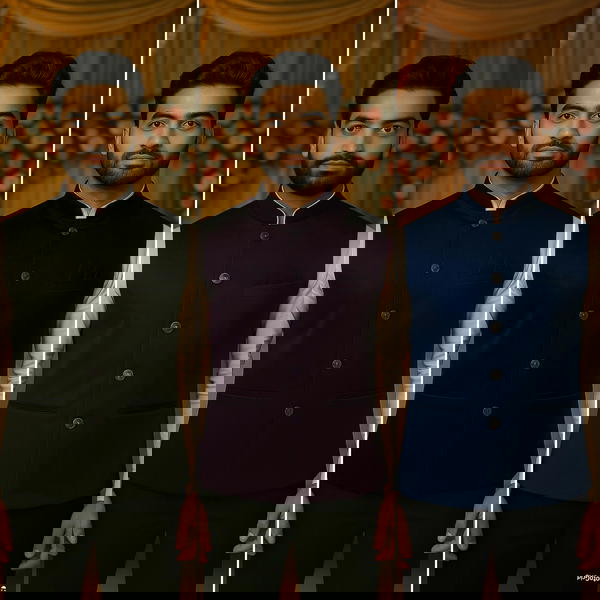 Festive Wear Koti for Men – Wedding Collection