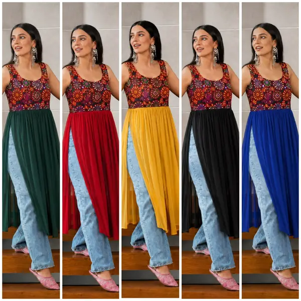 Pinterest inspired Most Trending Navratri Kurti