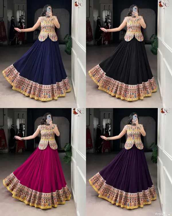 Navratri Traditional Lehenga Choli Set for Women