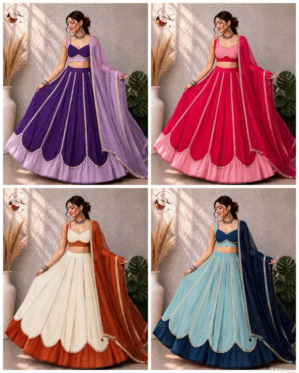 Designer Navratri Garba Lehenga Choli Set