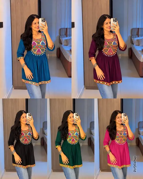 most Trending Kediya top for navratri 1