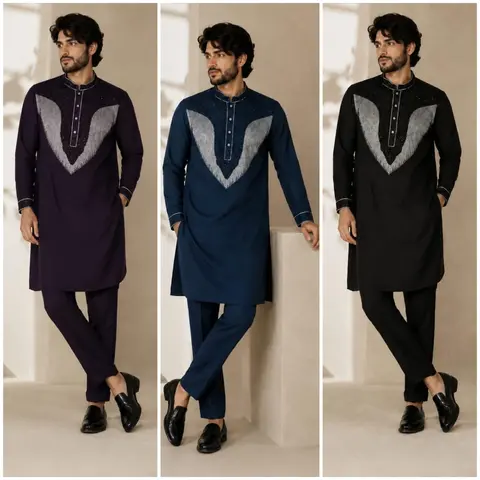 Latest Designer Men's kurta Trending everywhere 1