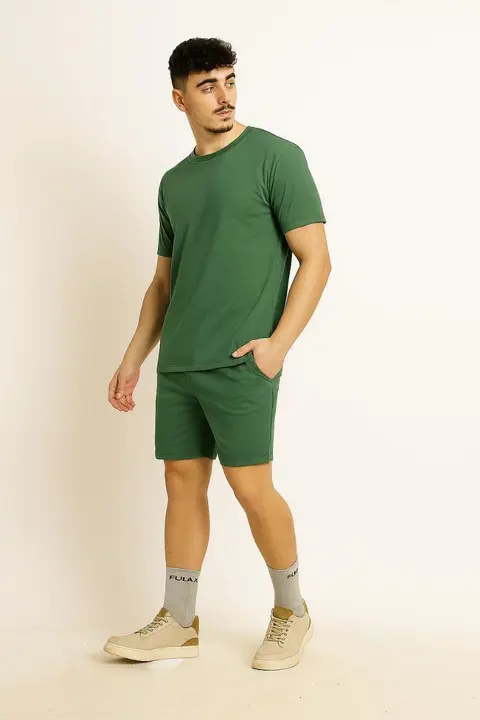 Premium Cotton T-Shirt & Shorts Co-Ord Set for Men 3