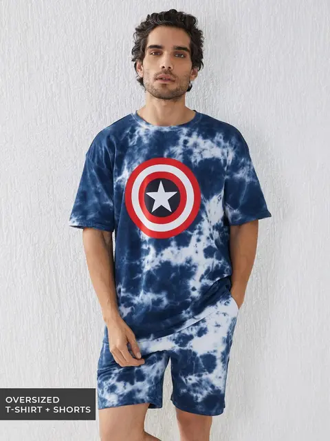 Beach Wear Cotton T-Shirt & Shorts Pair for Men 1