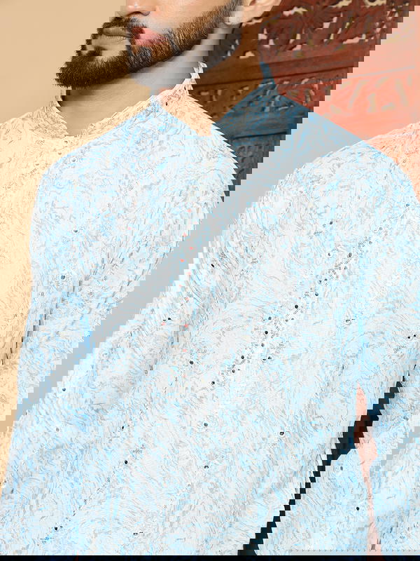 Stylish Men’s Festive Kurta pyjama - Cotton Fabric