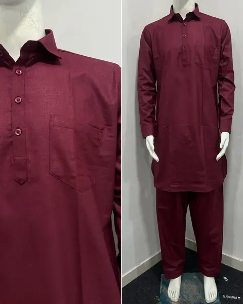 Men’s Pathani Kurta Salwar in Premium Cotton 2