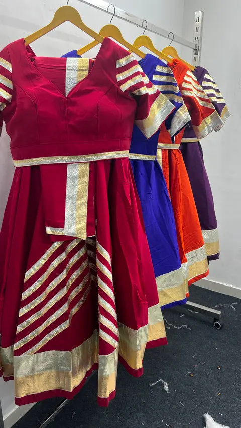 Stunning Gotta Patti Lehenga Choli Dupatta Set | Navratri & Festive Wear 2