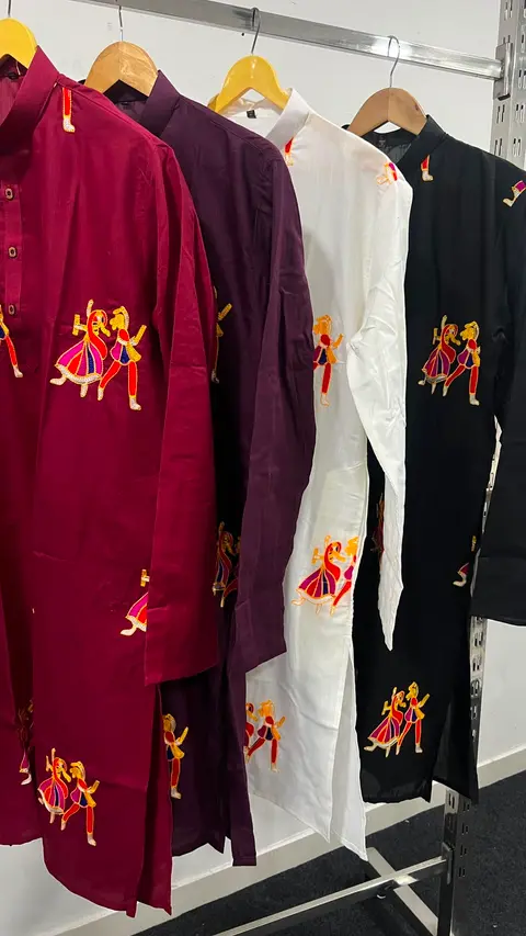 Navratri Special Men's Kurta Dhoti Set 2