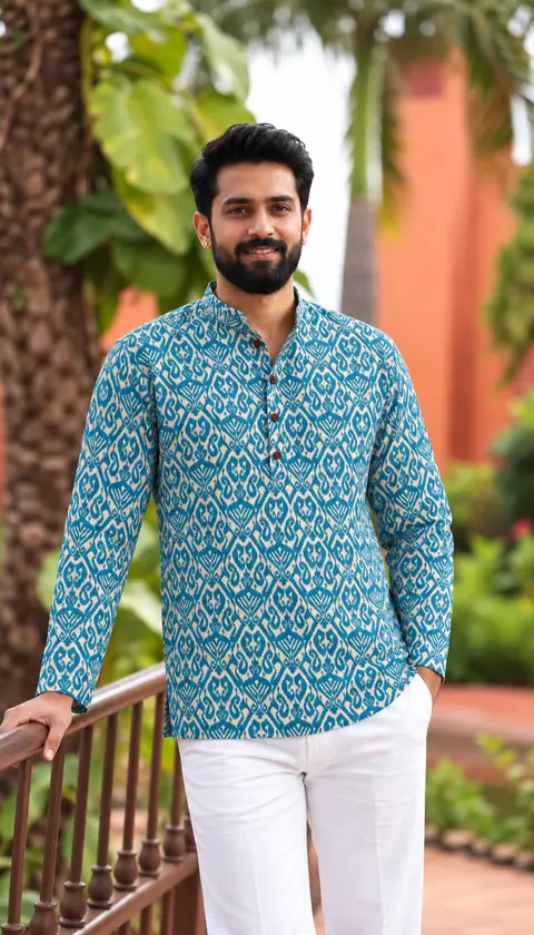 Casual Cotton Kurta for Men 1