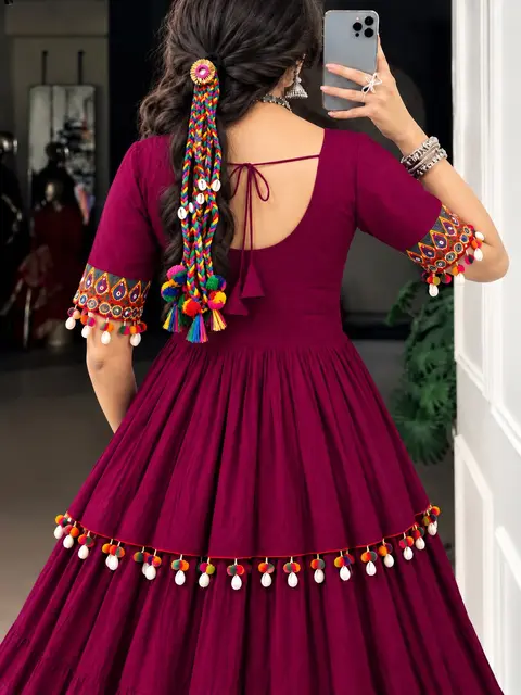 ready to wear 2 piece set, Gamthi work top skirt set 4